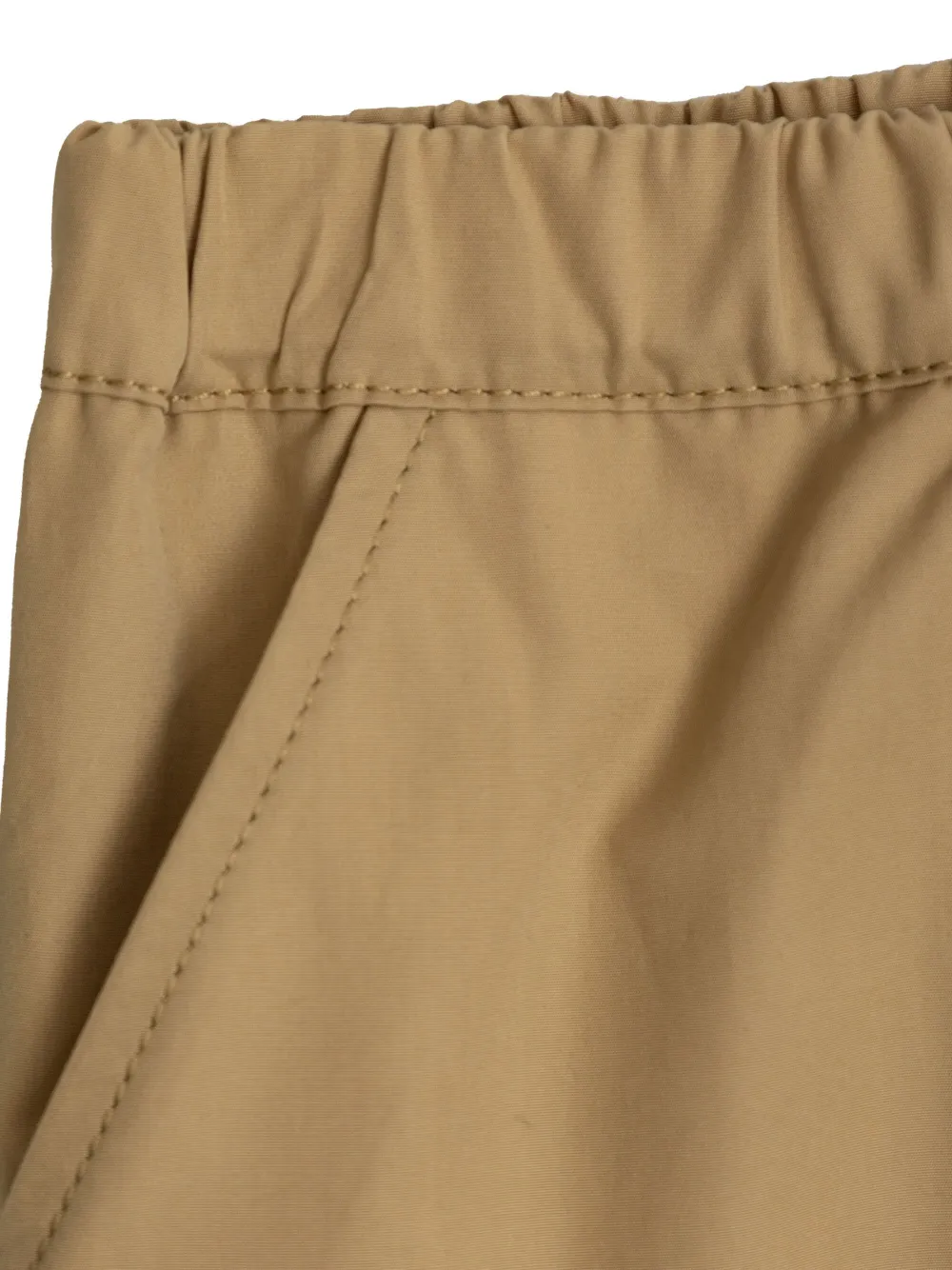 Versace Kids Katoenen shorts Bruin