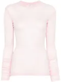 BITE Studios long-sleeve cotton T-shirt - Pink