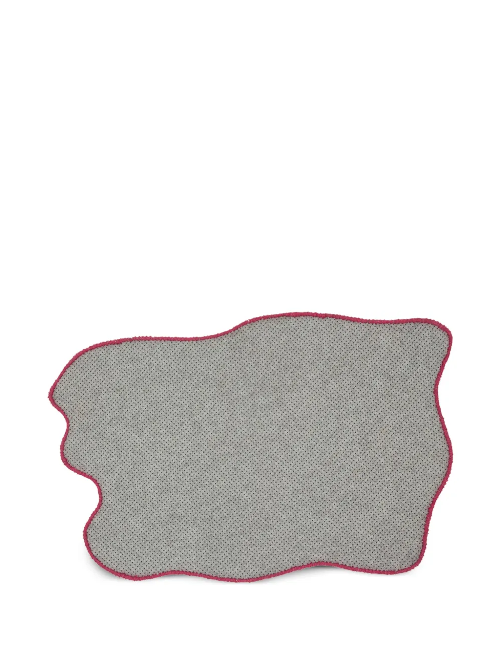 Icecream Logo-jacquard Rug In Red Multicolour