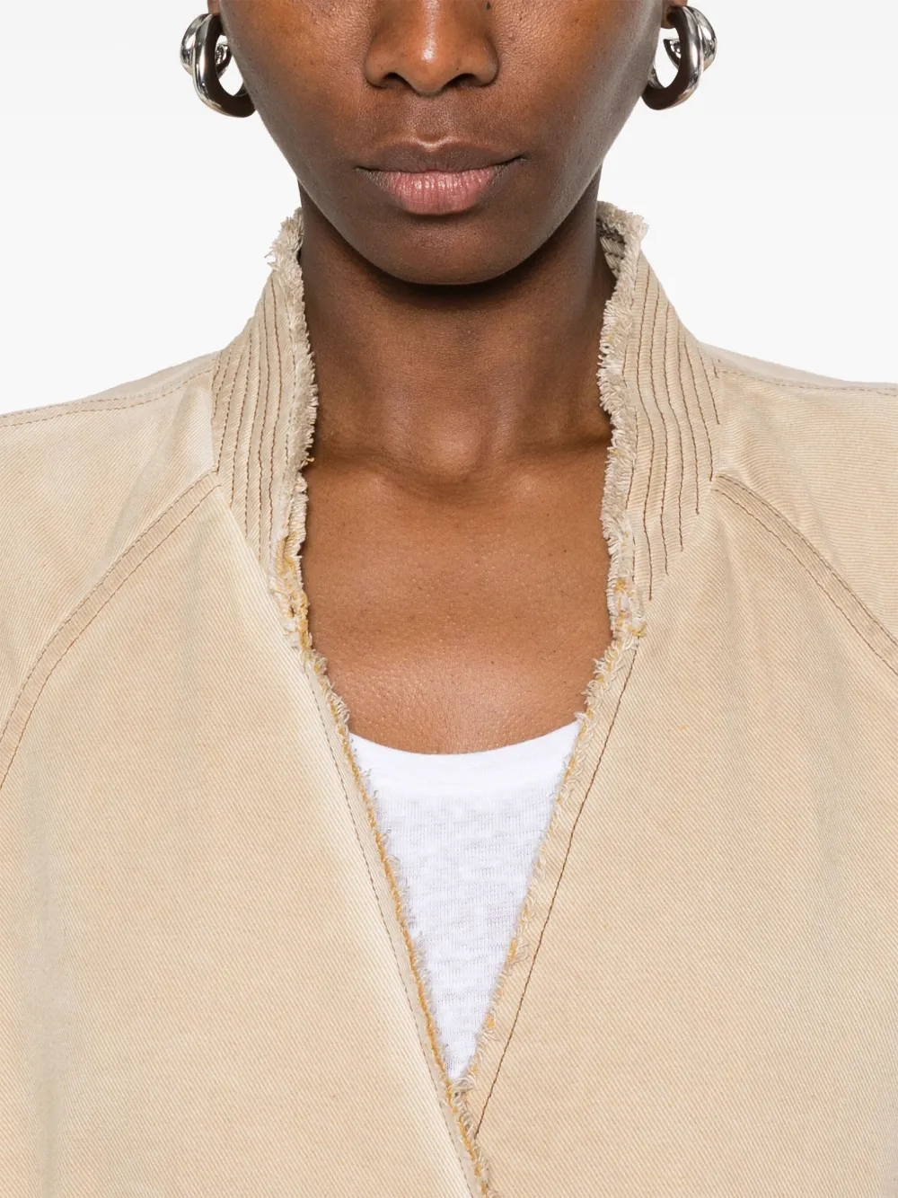 Uma Wang New jas Beige