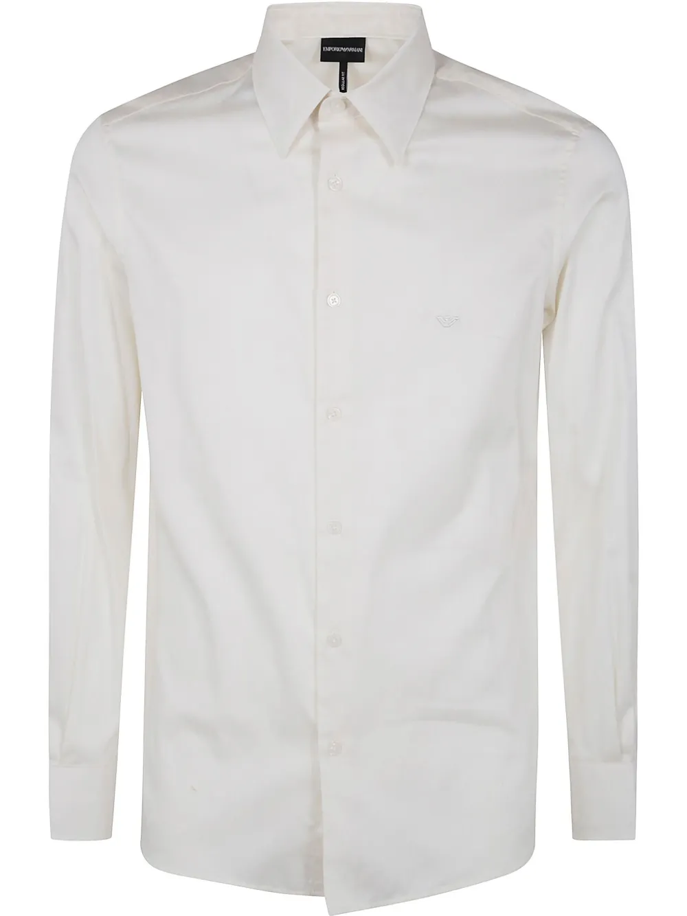 Emporio Armani camisa de algodón | blanco | Image 1