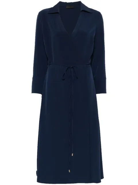 LIU JO wrap midi dress