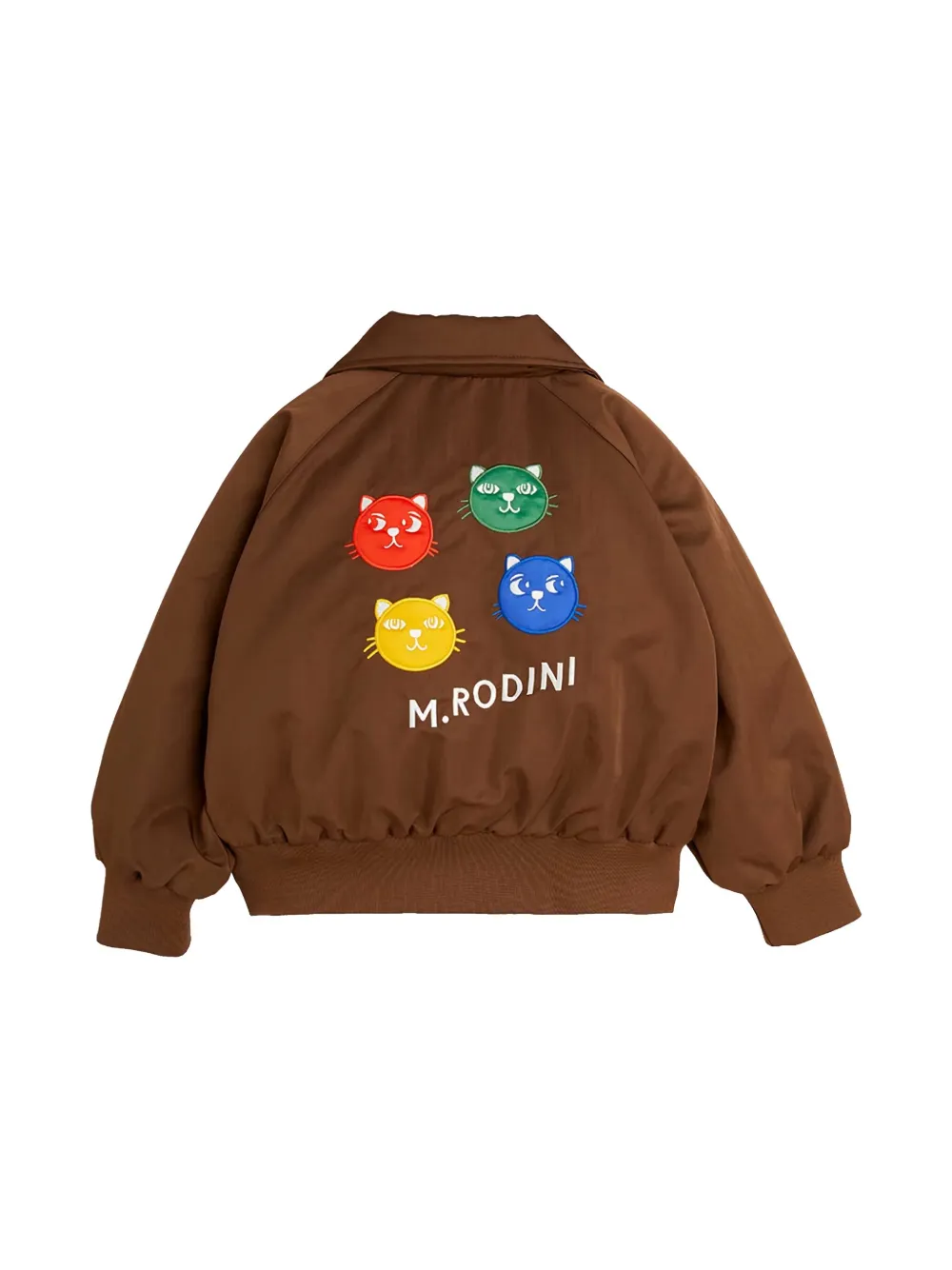 Mini Rodini Cool Cats bomberjack - Bruin