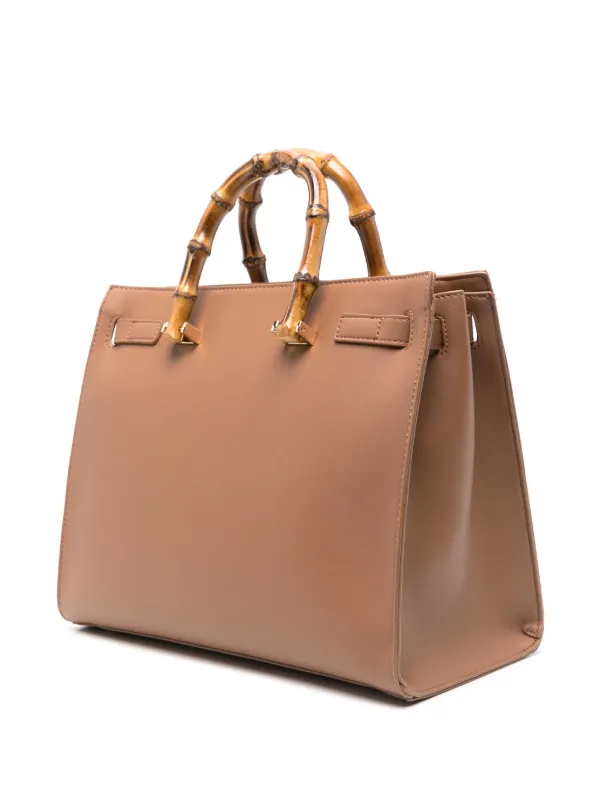 LIU JO Tote Bag Mit Bambus-Henkel | Braun | FARFETCH DE