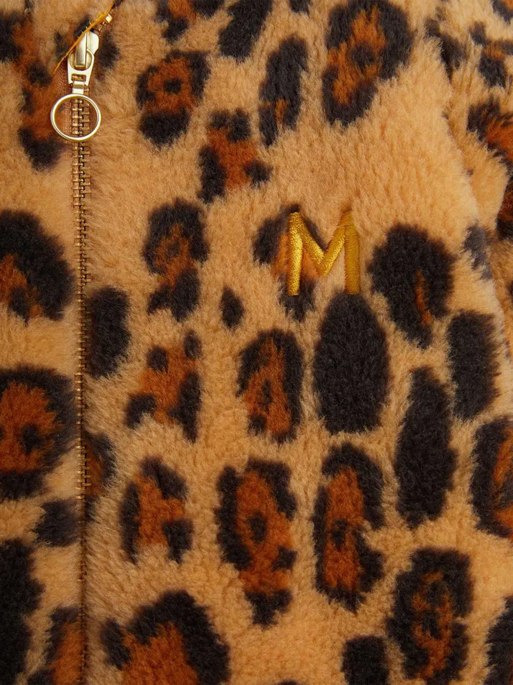 Mini Rodini Romper met dierenprint Beige