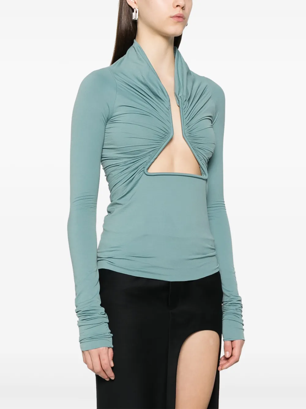 Rick Owens Top met print Blauw