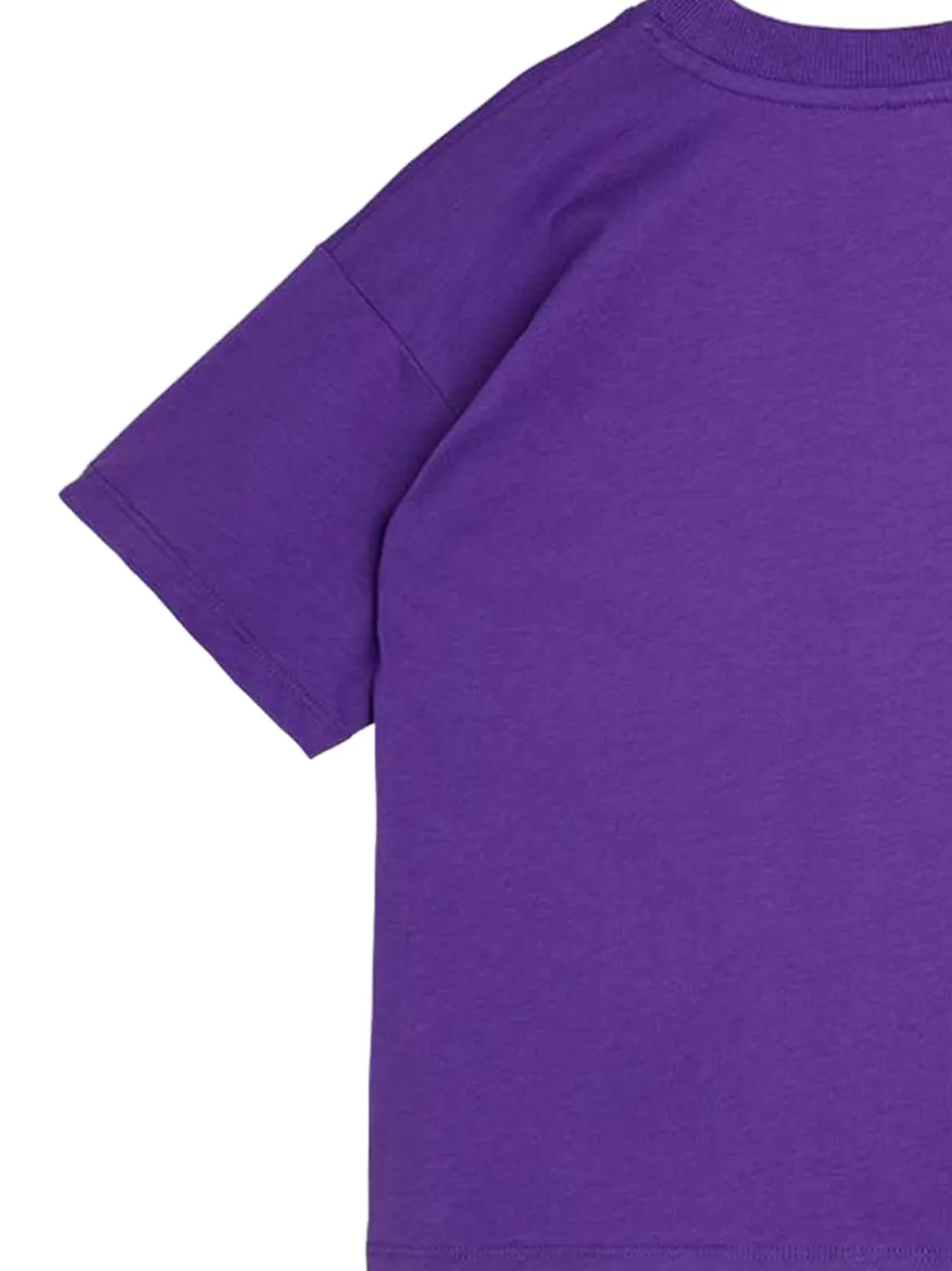 Shop Mini Rodini Logo-print T-shirt In Violett