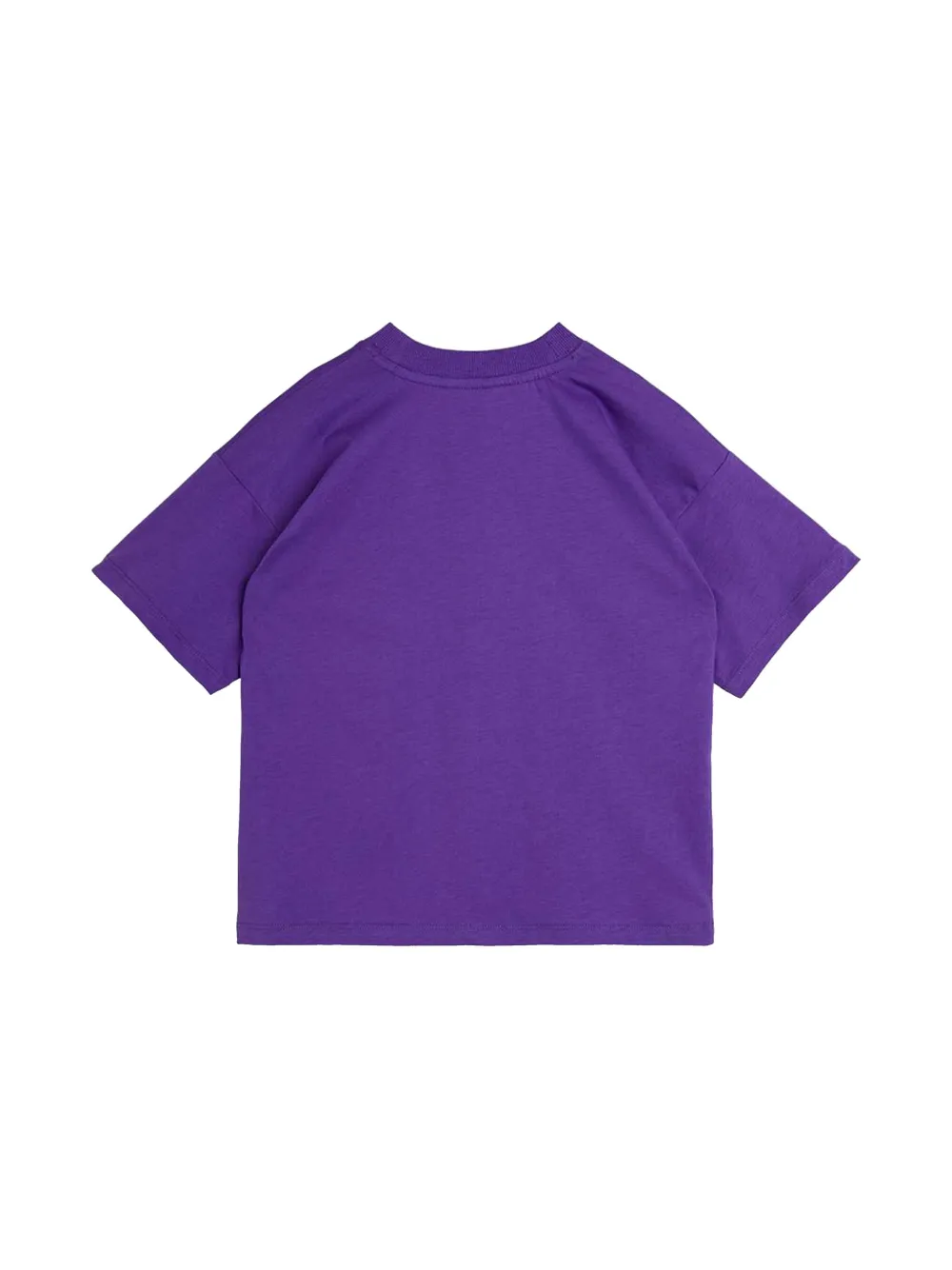 Mini Rodini T-shirt met logoprint - Paars