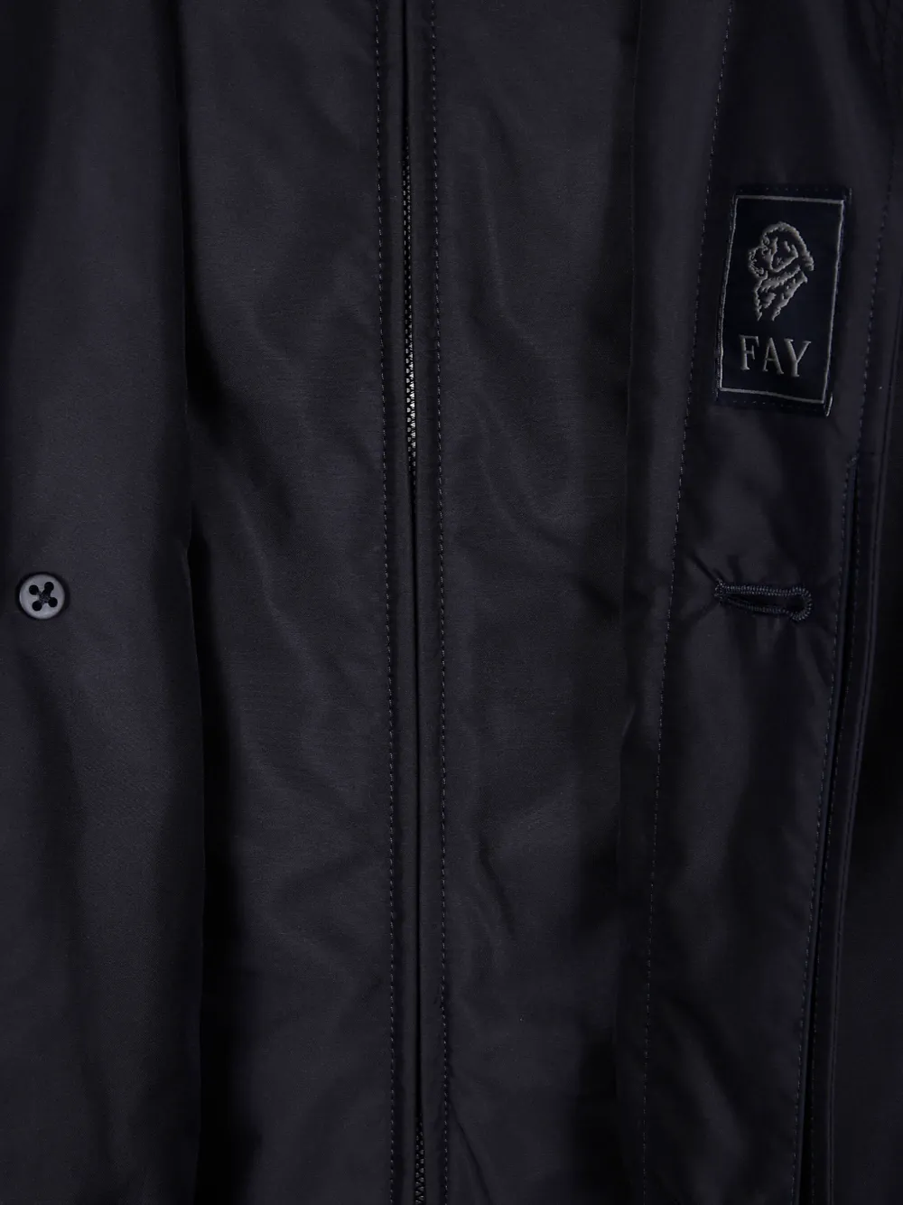 Fay Popeline jack Blauw