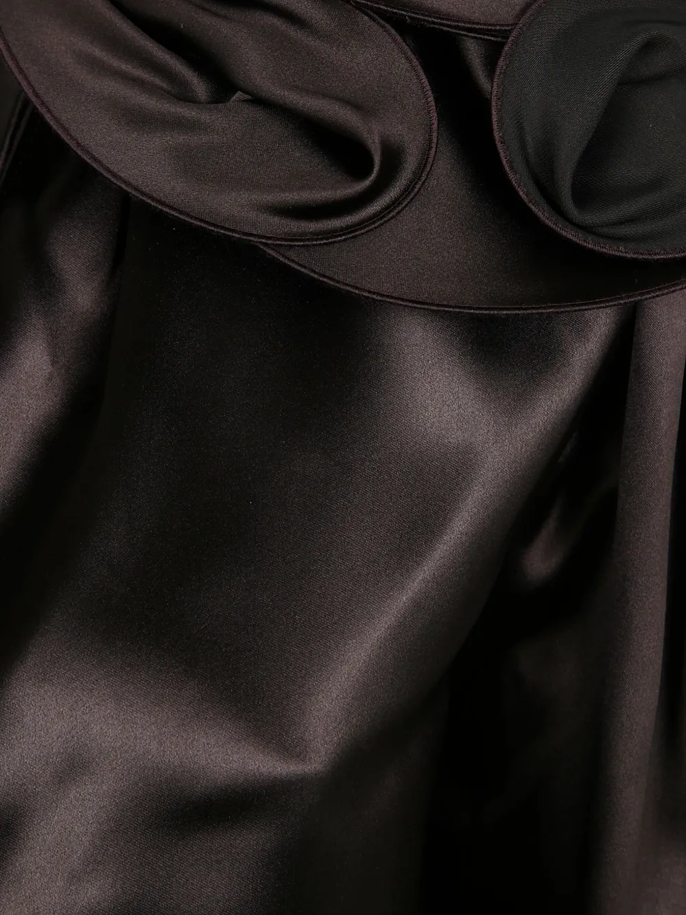 Magda Butrym Top met bloemdetail Bruin
