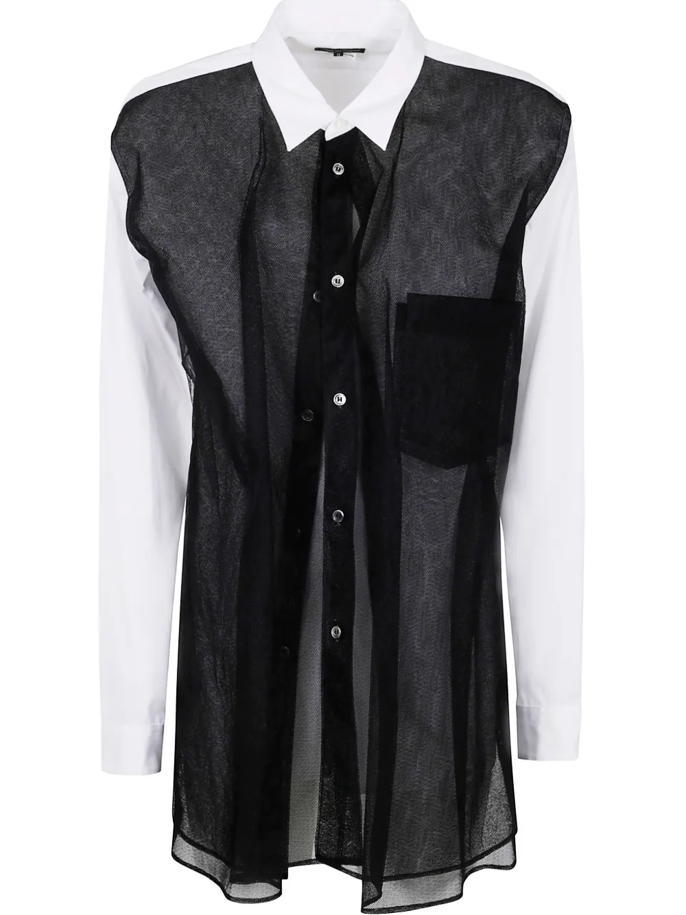 Comme des Garçons Homme Plus Gelaagde shorts Wit