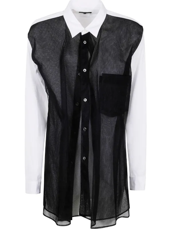 Comme Des Garçons Homme Plus レイヤード ショートパンツ | ホワイト 