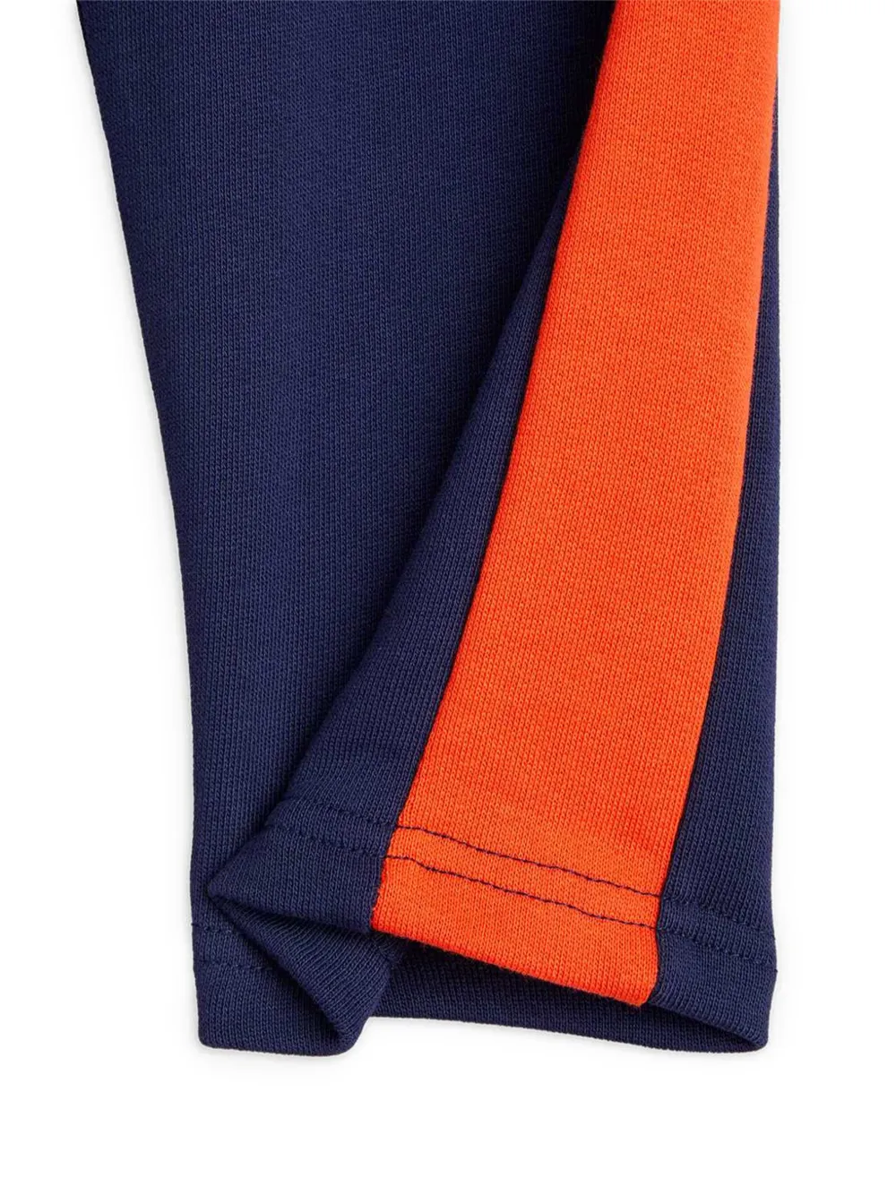 Mini Rodini Trainingsbroek met geborduurd logo Blauw