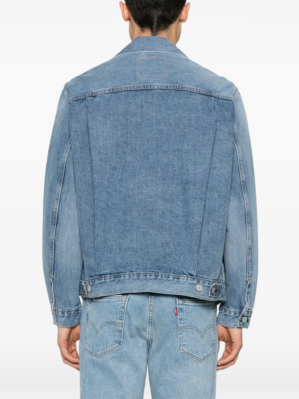 Levi's Type 2 jack Blauw