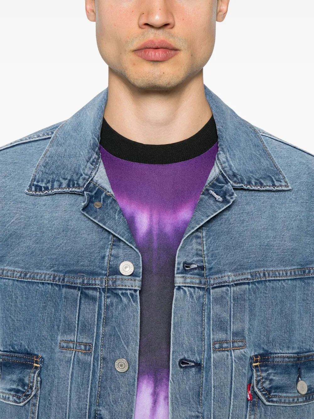Levi's Type 2 jack Blauw