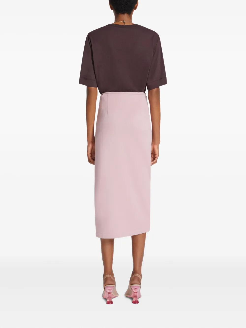 DRIES VAN NOTEN Katoenen T-shirt Paars