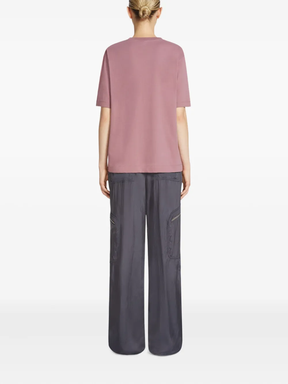 DRIES VAN NOTEN Katoenen T-shirt Roze