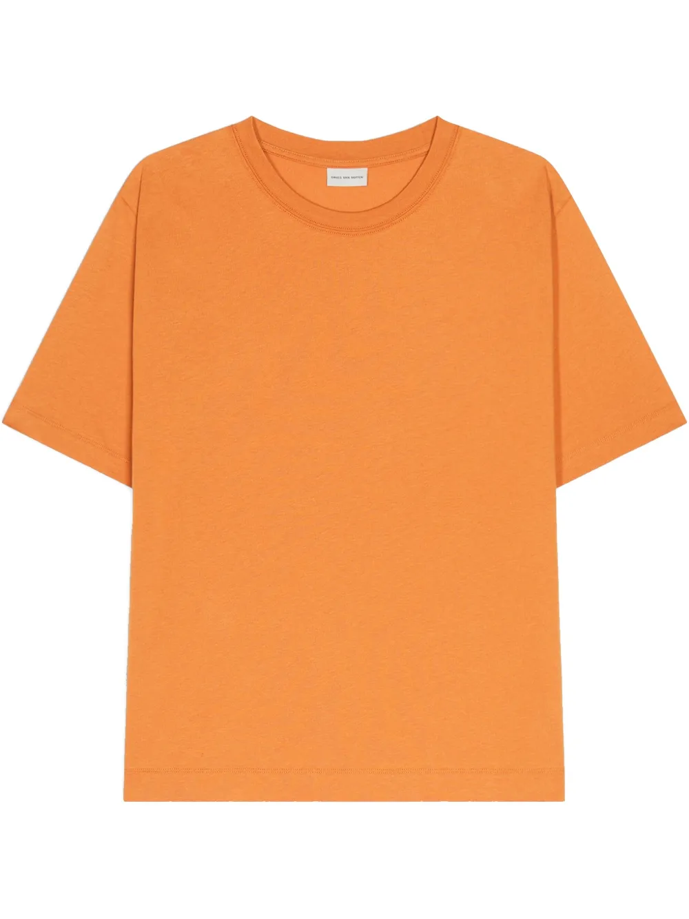 DRIES VAN NOTEN playera de algodón | naranja | Image 1