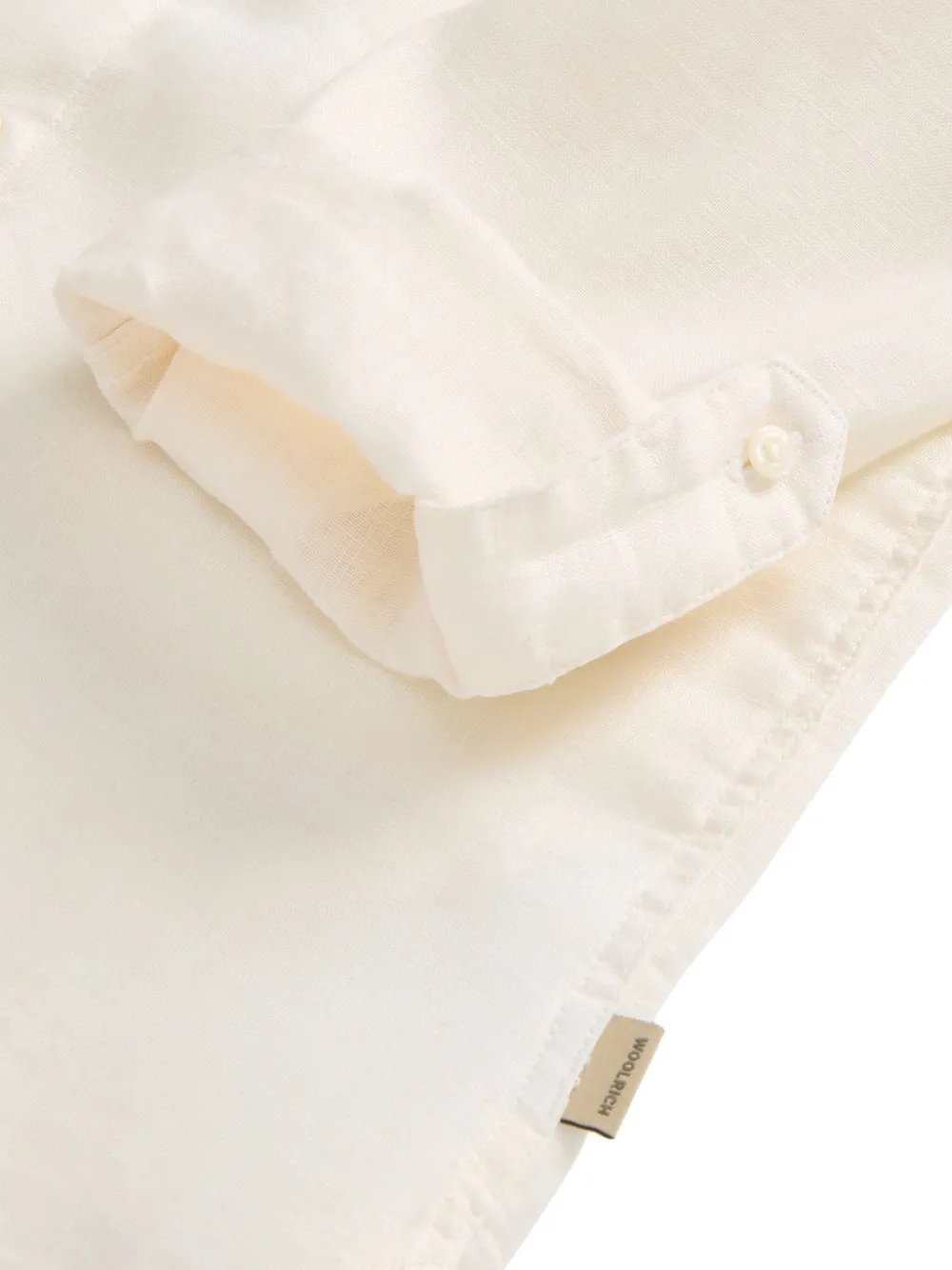 Woolrich Linnen shirt Beige