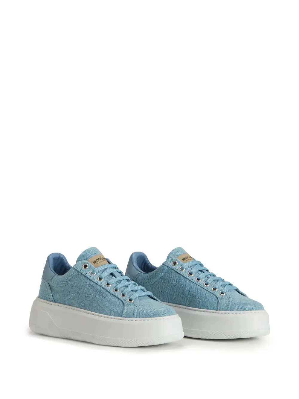 Woolrich Chunky Court sneakers - Blauw