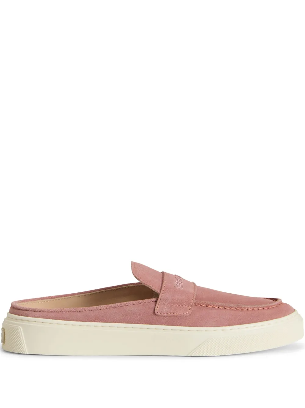 Woolrich Suede Mules In Pink