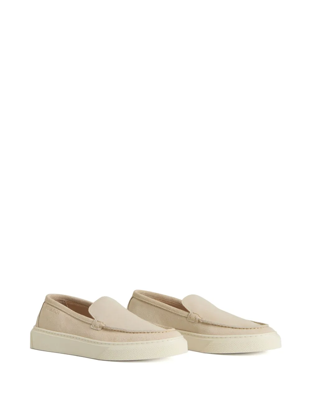 Woolrich leather loafers - Beige