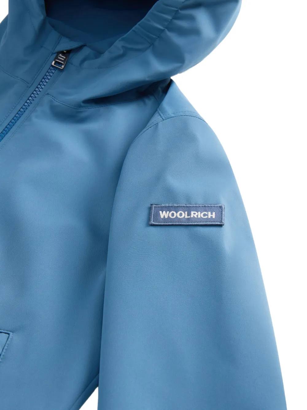 Woolrich Pacific Two Layers jack Blauw