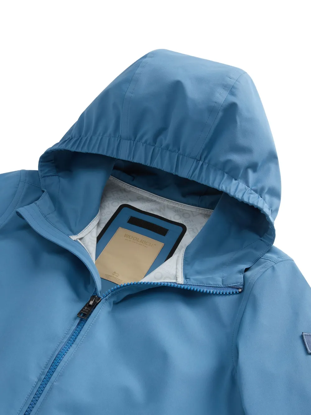 Woolrich Pacific Two Layers jack Blauw