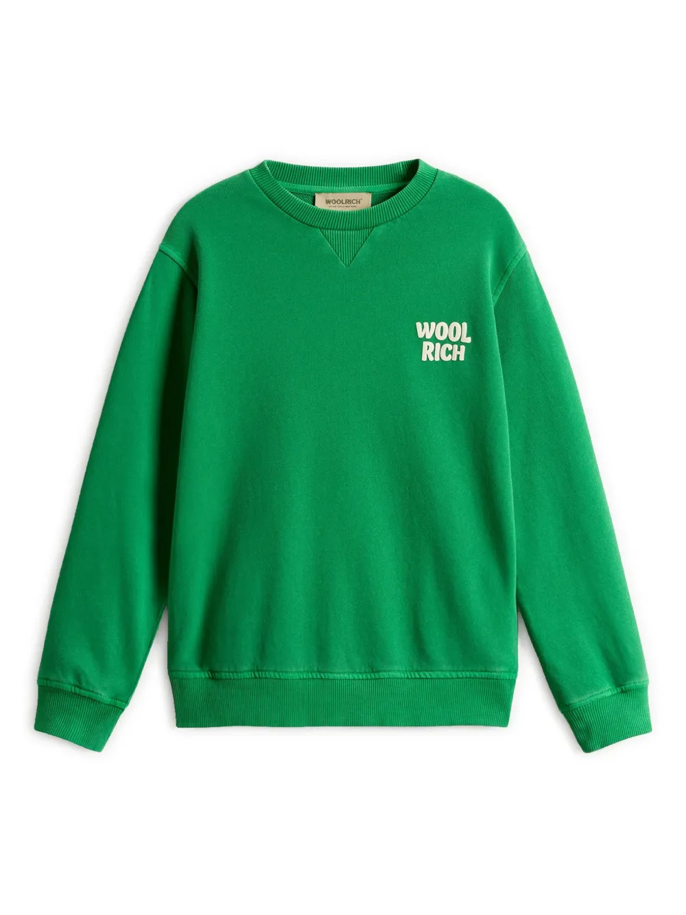 Woolrich crew-neck sweatshirt Groen