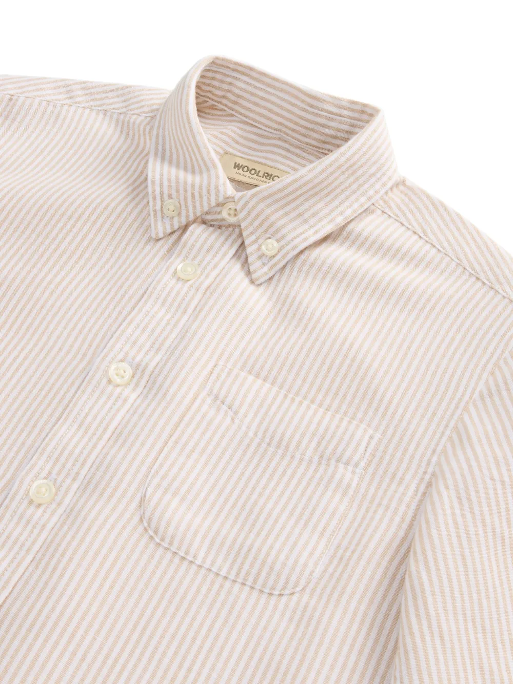 Woolrich Gestreept shirt Beige