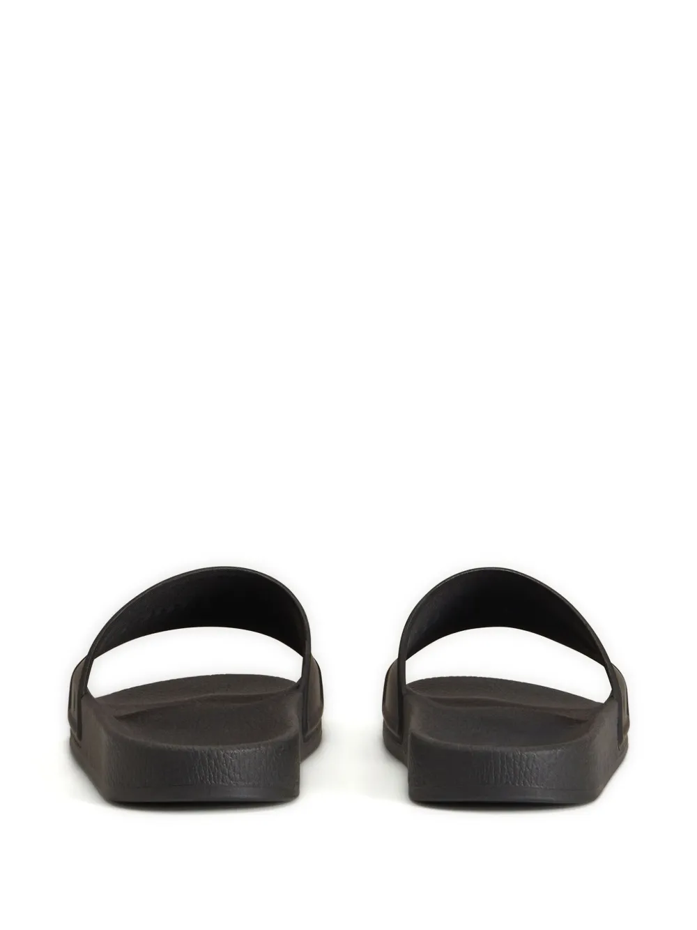 Woolrich logo-embossed slides Black