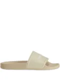 Woolrich logo-embossed slides - Neutrals