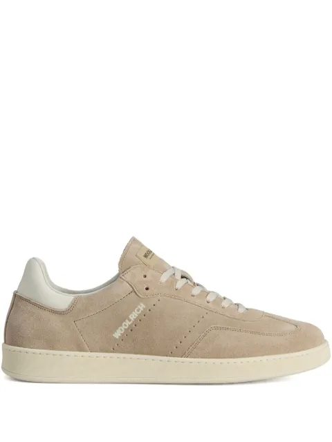 Woolrich baskets en daim