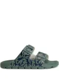 Woolrich floral-print slides - Green