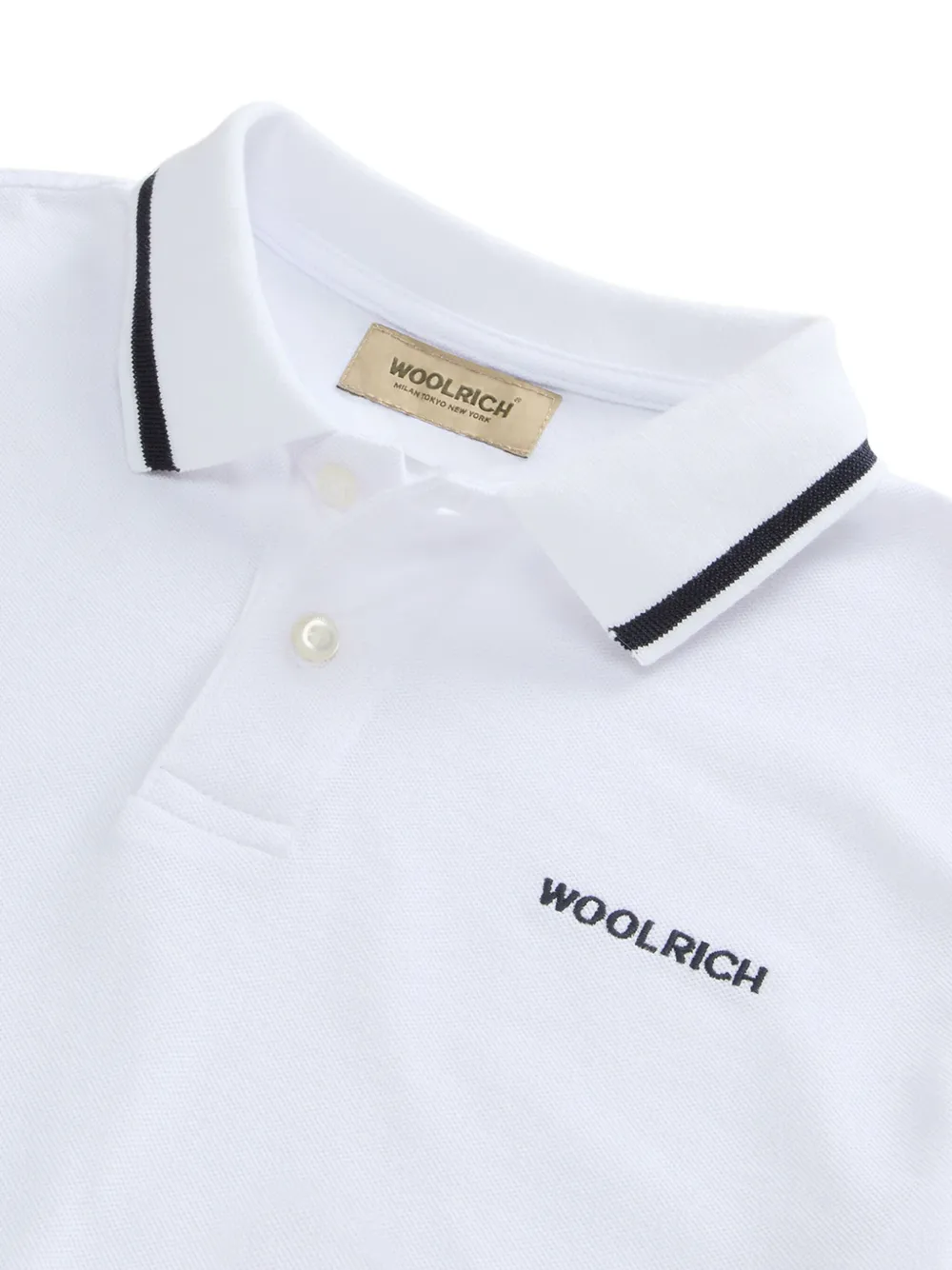 Woolrich Monterey poloshirt Wit