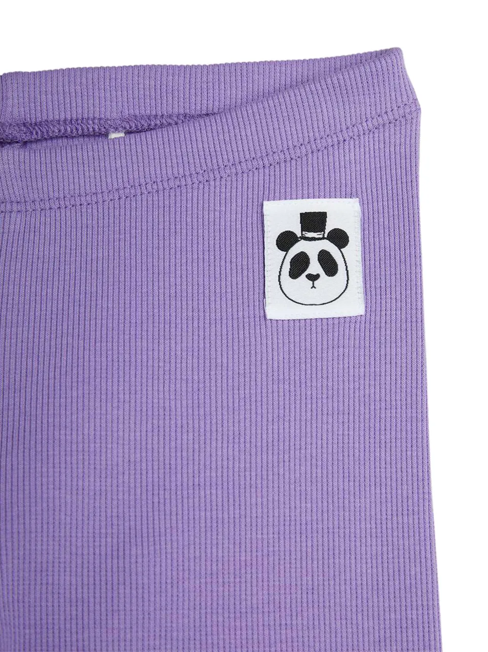 Mini Rodini Geribbelde legging Paars
