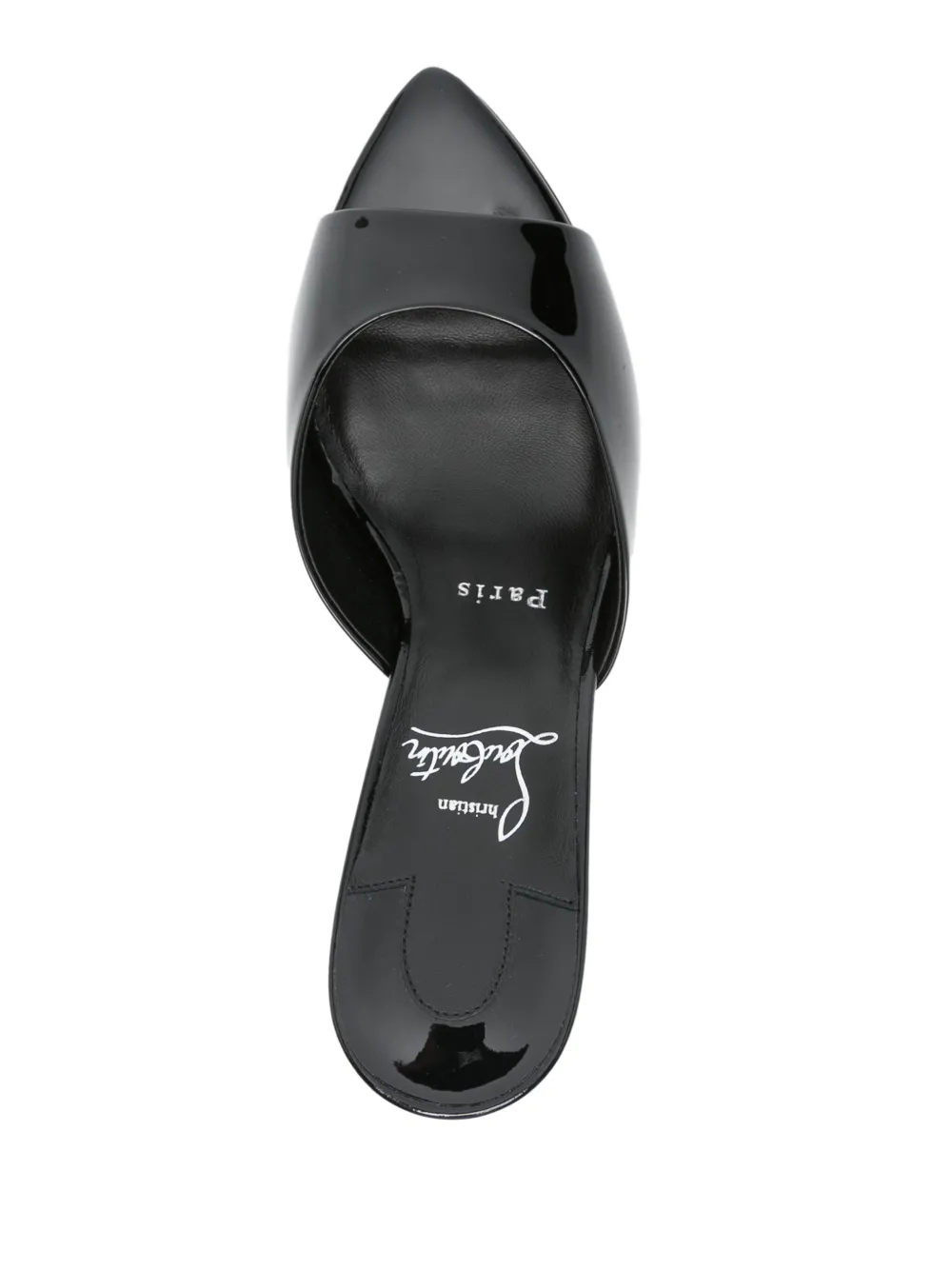 Christian Louboutin 80mm Miss Z Sandals | Black | FARFETCH