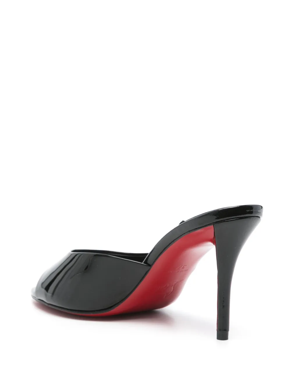 Christian Louboutin 80mm Miss Z Sandals | Black | FARFETCH