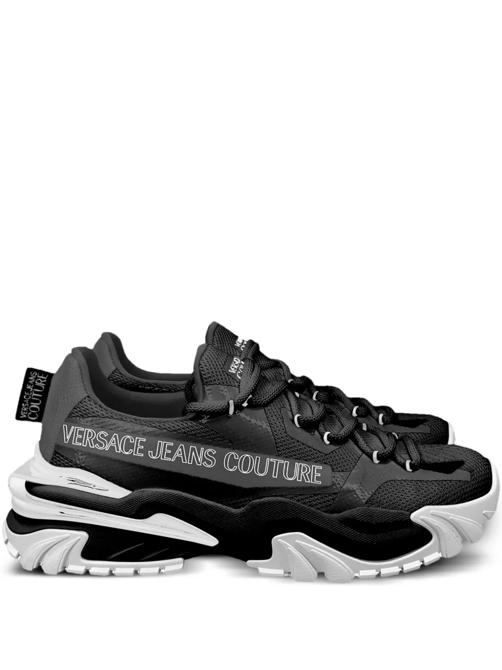 Versace Jeans Couture logo-print sneakers Black