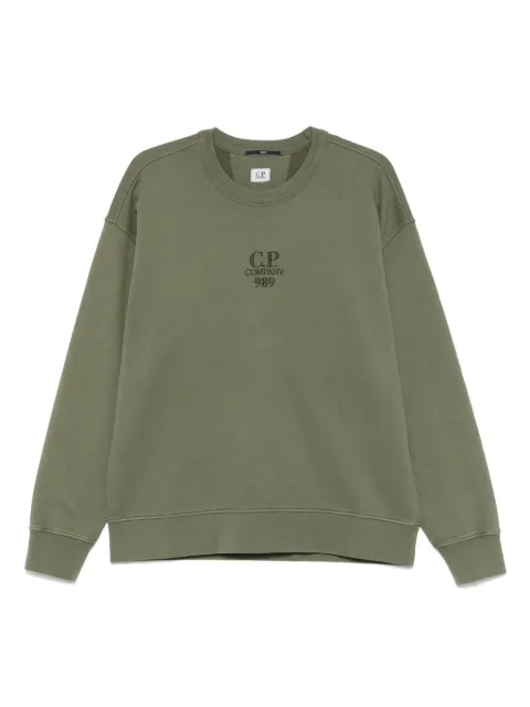 C.P. Company logo-embroidered sweatshirt