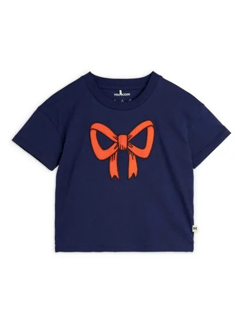 Mini Rodini camisa con estampado de moño