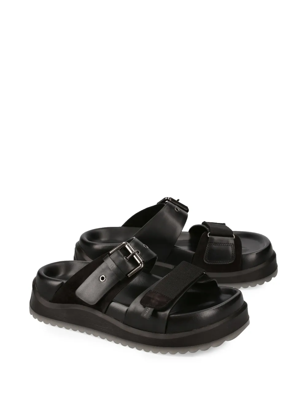 Premiata platform sandals Black