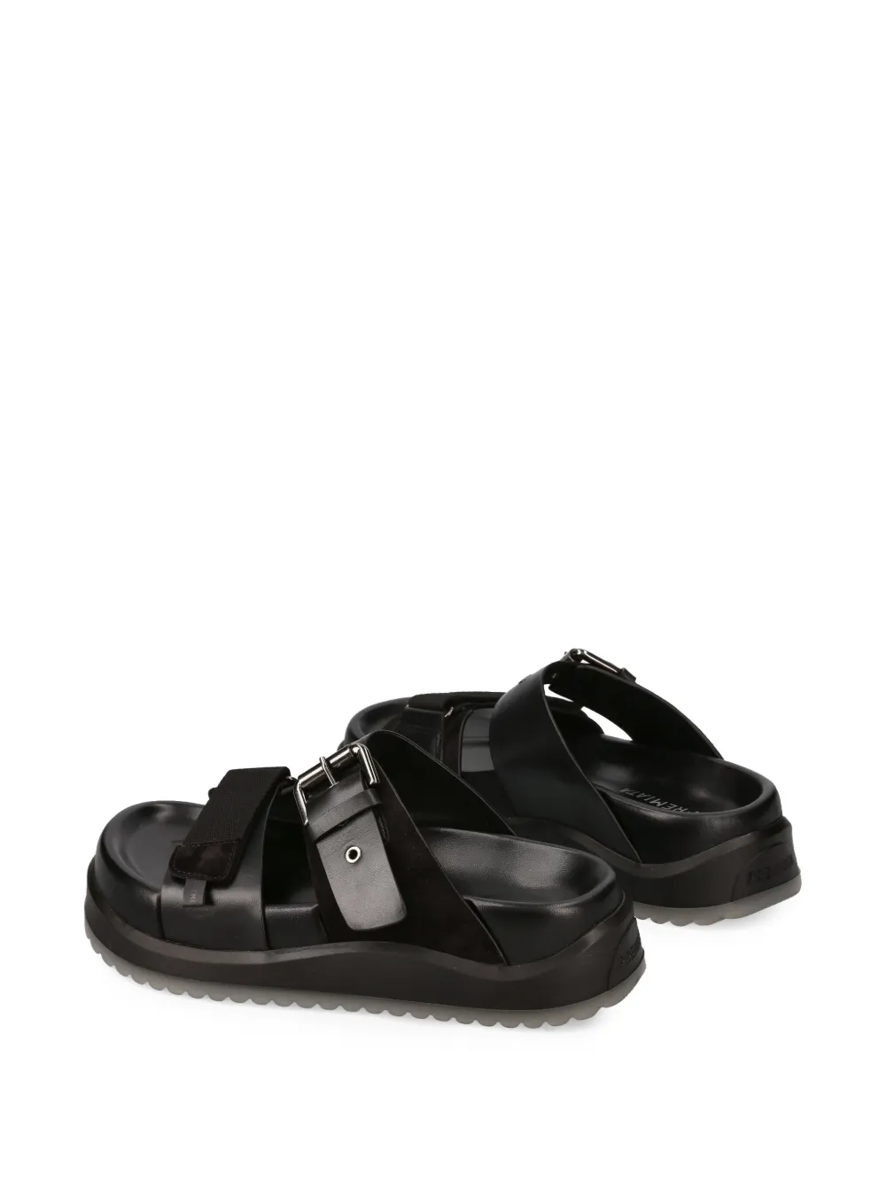 Premiata platform sandals Black