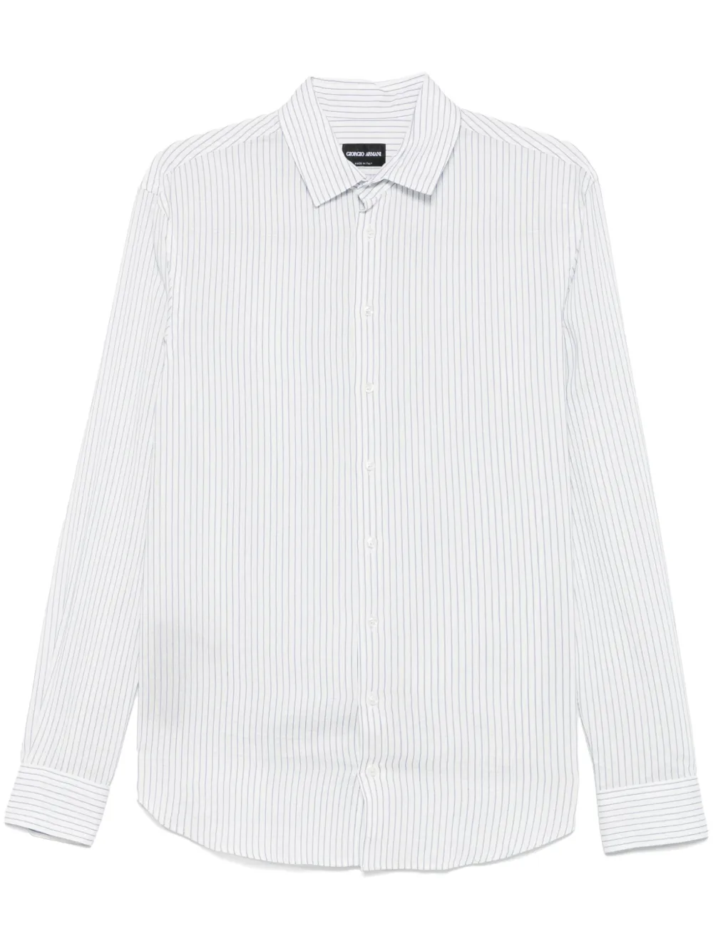 Giorgio Armani camisa con rayas estampadas | blanco | Image 1