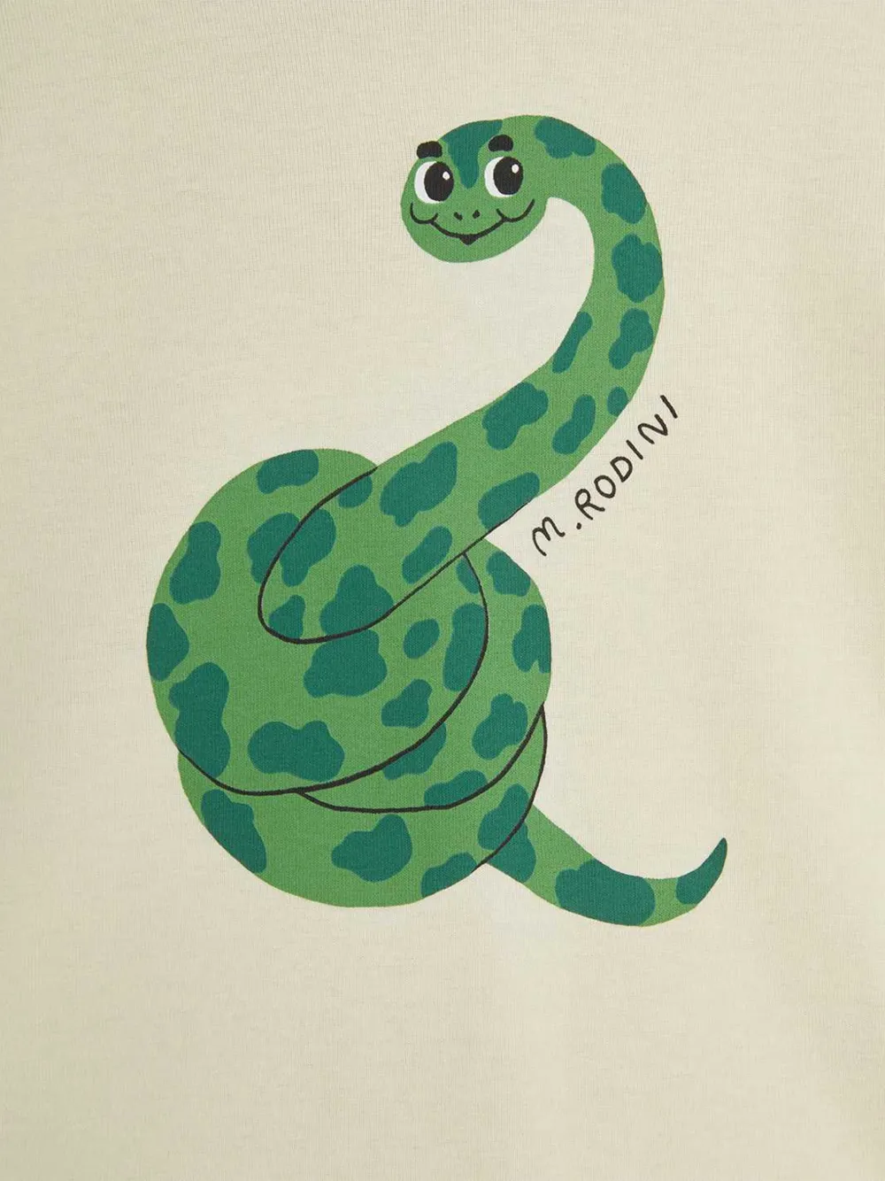 Mini Rodini T-shirt met grafische print Wit