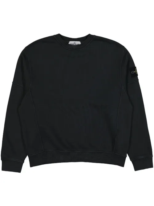 Stone Island sweat en coton - Noir - Stone Island - Modalova