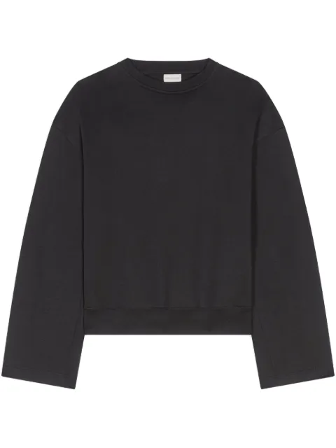 DRIES VAN NOTEN sudadera con detalle en la espalda