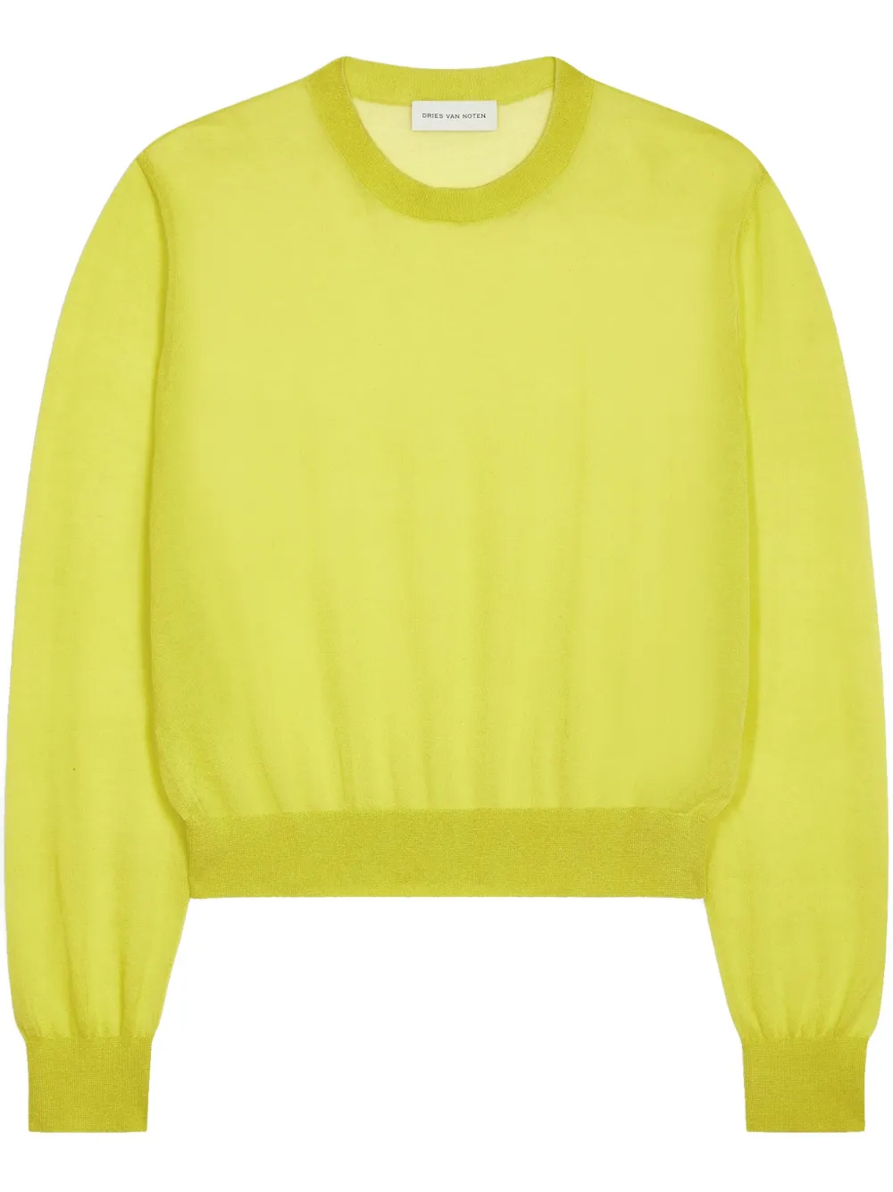 round-neck jumper