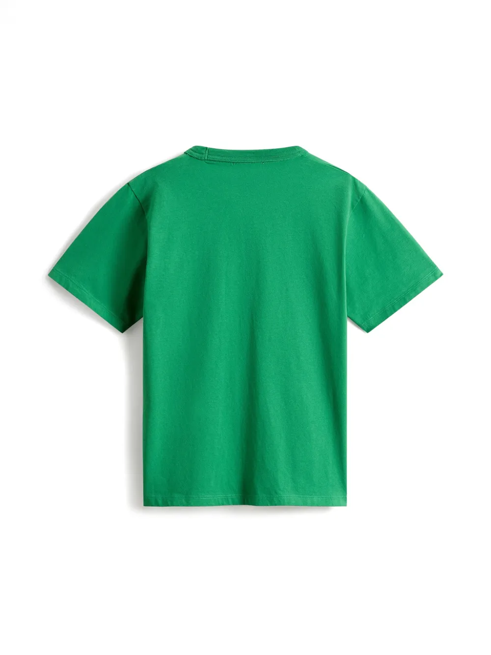 Woolrich T-shirt met logo - Groen