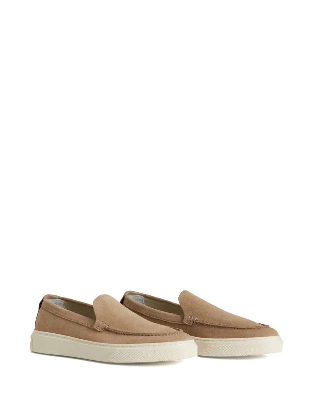 Woolrich slip-on suede loafers Neutrals